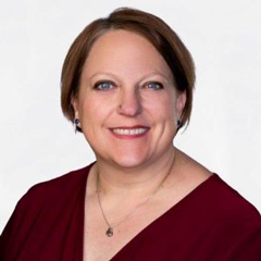 Portrait of Tyra Litzau, the newly appointed finance director for the City of Greeley, showcasing leadership in city administration.