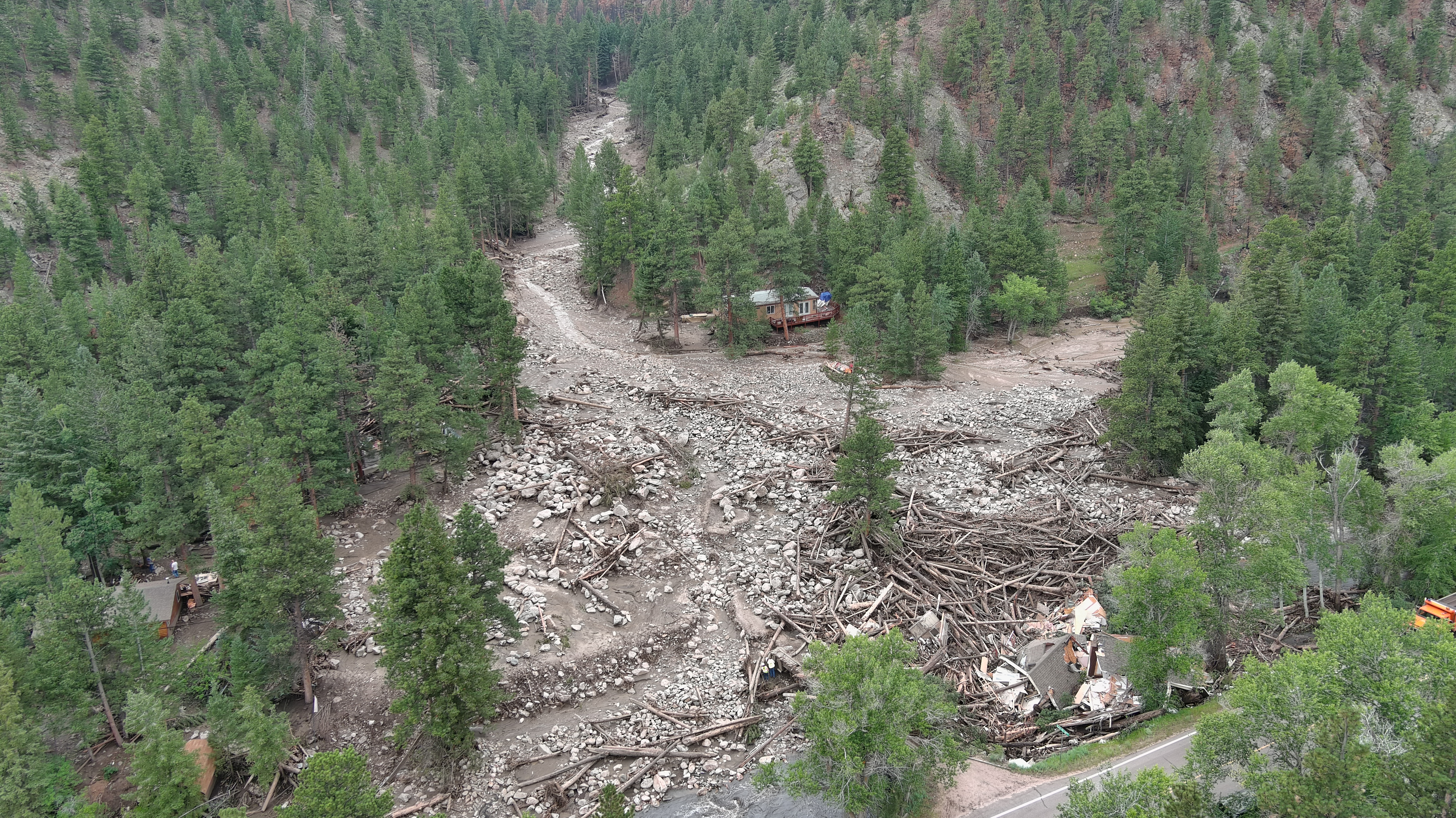 Effects from fire can include severe flooding, erosion and delivery of sediment, nutrients, and contaminants to reservoirs and drinking water facilities. Warmer climates are likely to reduce snowmelt derived water yields and hydrograph shifts may require changes in water rights administration. 
These effects can already be observed; in 2020 a significant portion of Greeley’s source watersheds were burned in the Cameron Pak and East Troublesome Fires. This highlights the importance of planning for resilience against risks. 
