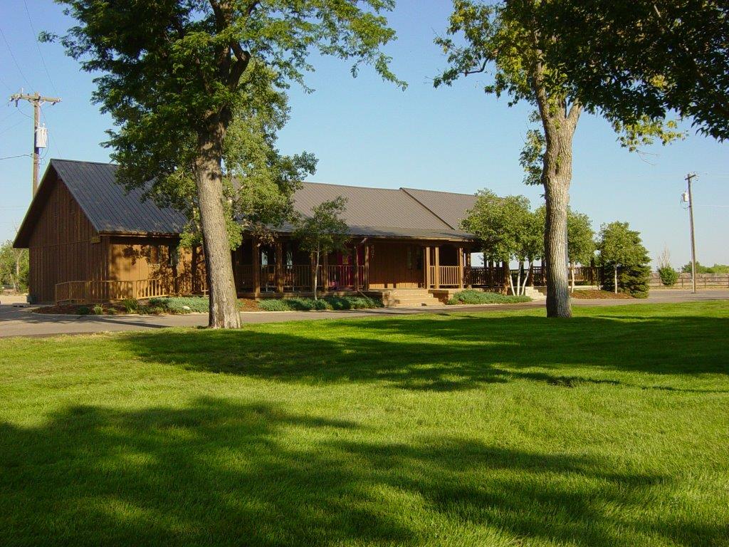 Rustic exterior of the historic Bunkhouse building
