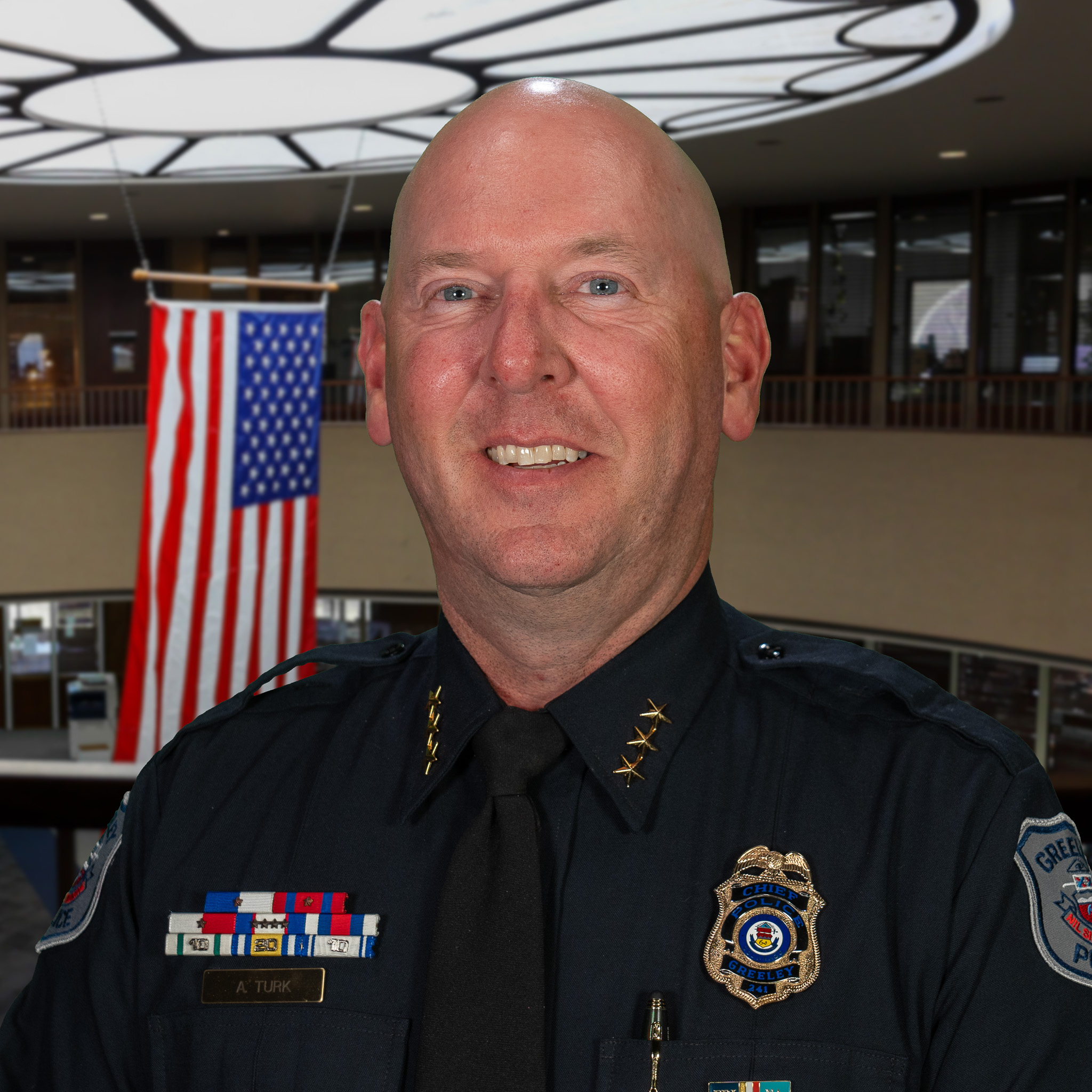 Chief of Police Adam Turk